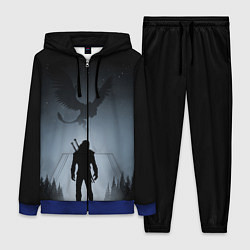 Женский 3D-костюм ВЕДЬМАК, цвет: 3D-синий