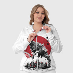 Женский 3D-костюм GODZILLA, цвет: 3D-белый — фото 2
