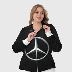 Женский 3D-костюм MERCEDES-BENZ CARBON, цвет: 3D-белый — фото 2