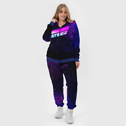 Женский 3D-костюм ATEEZ neon, цвет: 3D-синий — фото 2