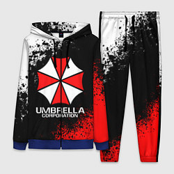 Женский 3D-костюм RESIDENT EVIL UMBRELLA, цвет: 3D-синий