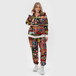 Женский 3D-костюм ЧЕРНОЕ ЗЕРКАЛО, цвет: 3D-белый — фото 2