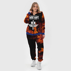 Женский 3D-костюм Manowar, цвет: 3D-синий — фото 2