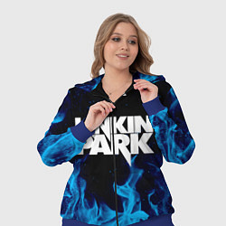 Женский 3D-костюм LINKIN PARK, цвет: 3D-синий — фото 2