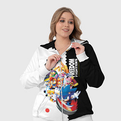 Женский 3D-костюм СОНИК, цвет: 3D-белый — фото 2