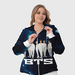 Женский 3D-костюм BTS, цвет: 3D-белый — фото 2