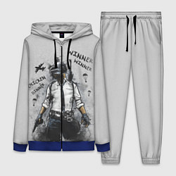 Женский 3D-костюм PUBG, цвет: 3D-синий