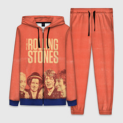Женский 3D-костюм The Rolling Stones, цвет: 3D-синий