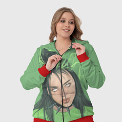 Женский 3D-костюм Billie Eilish, цвет: 3D-красный — фото 2