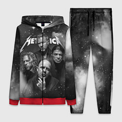 Женский 3D-костюм Metallica, цвет: 3D-красный