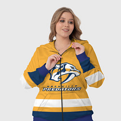 Женский 3D-костюм Нэшвилл Предаторз, цвет: 3D-синий — фото 2