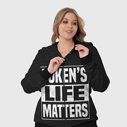 Женский 3D-костюм TOKENS LIFE MATTERS, цвет: 3D-черный — фото 2