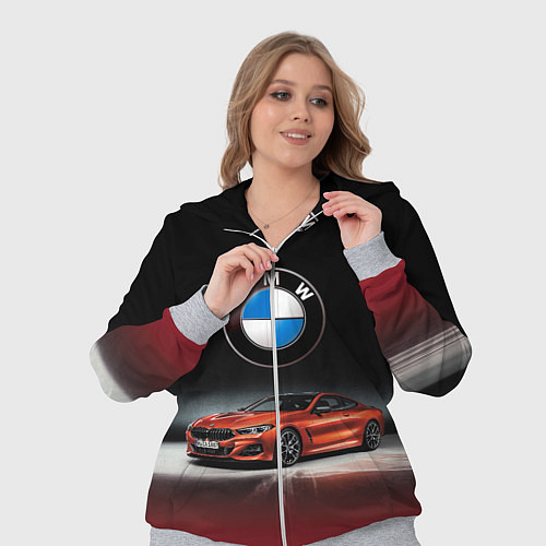 Женский костюм BMW / 3D-Меланж – фото 3