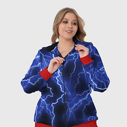 Женский 3D-костюм МОЛНИЯ NEON, цвет: 3D-красный — фото 2