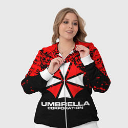 Женский 3D-костюм Umbrella Corporation, цвет: 3D-белый — фото 2