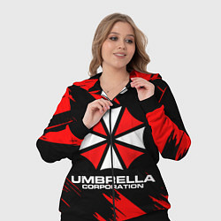 Женский 3D-костюм Umbrella Corporation, цвет: 3D-черный — фото 2