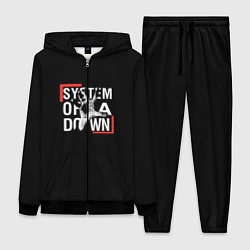 Женский 3D-костюм System of a Down, цвет: 3D-черный