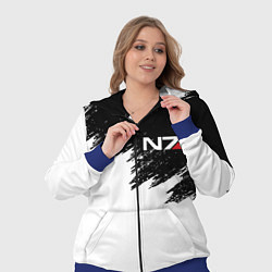 Женский 3D-костюм MASS EFFECT N7, цвет: 3D-синий — фото 2