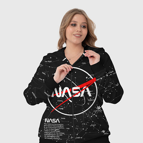Женский костюм NASA / 3D-Черный – фото 3