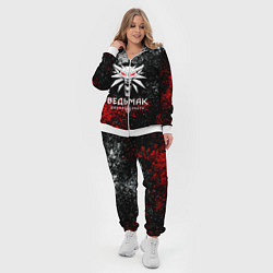 Женский 3D-костюм The Witcher 3, цвет: 3D-белый — фото 2