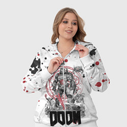 Женский 3D-костюм Doom, цвет: 3D-белый — фото 2