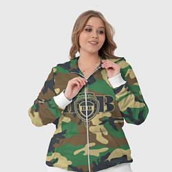 Женский 3D-костюм Пограничные Войска камуфляж, цвет: 3D-белый — фото 2