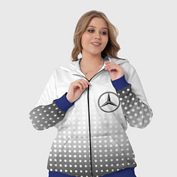 Женский 3D-костюм Mercedes-Benz, цвет: 3D-синий — фото 2