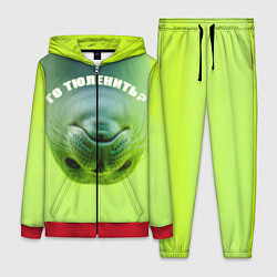 Женский 3D-костюм Го тюленить?, цвет: 3D-красный