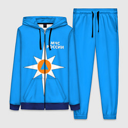 Женский 3D-костюм МЧС России, цвет: 3D-синий