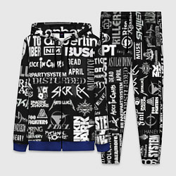 Женский 3D-костюм Рок группы, цвет: 3D-синий