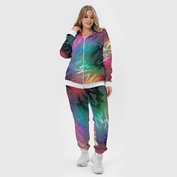 Женский 3D-костюм Узоры, цвет: 3D-белый — фото 2