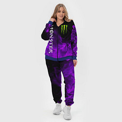 Женский 3D-костюм MONSTER ENERGY, цвет: 3D-синий — фото 2