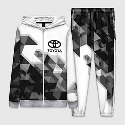 Женский 3D-костюм TOYOTA, цвет: 3D-меланж