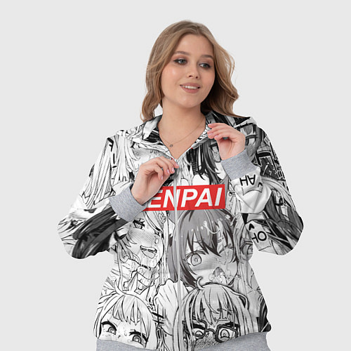 Женский костюм SENPAI / 3D-Меланж – фото 3