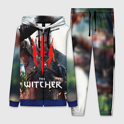 Женский 3D-костюм The Witcher, цвет: 3D-синий