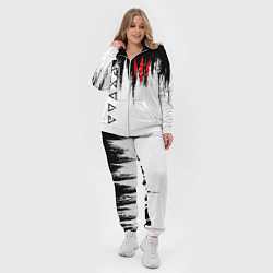 Женский 3D-костюм The Witcher, цвет: 3D-белый — фото 2