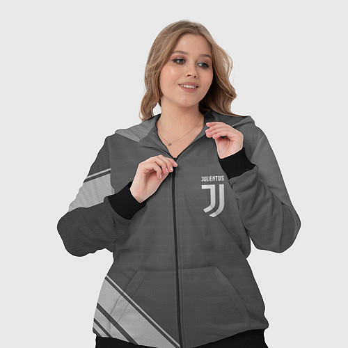 Женский костюм JUVENTUS / 3D-Черный – фото 3