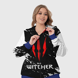 Женский 3D-костюм The Witcher, цвет: 3D-синий — фото 2