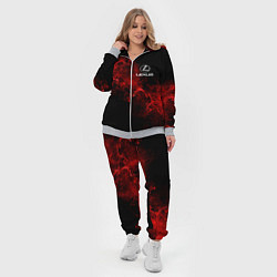 Женский 3D-костюм LEXUS, цвет: 3D-меланж — фото 2