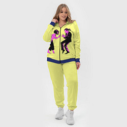 Женский 3D-костюм Криминальное чтиво, цвет: 3D-синий — фото 2