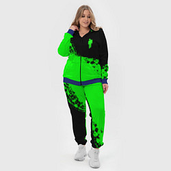 Женский 3D-костюм Billie Eilish, цвет: 3D-синий — фото 2