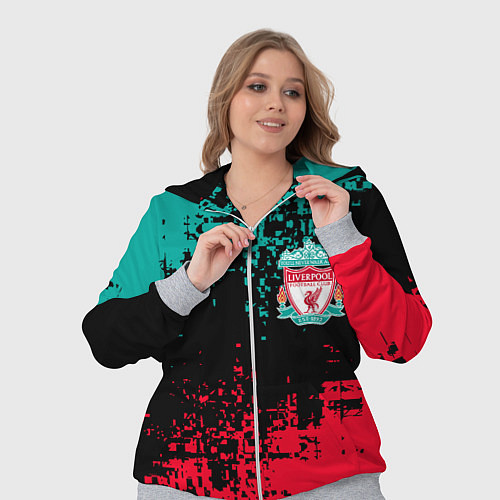 Женский костюм LIVERPOOL / 3D-Меланж – фото 3