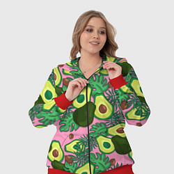 Женский 3D-костюм Avocado, цвет: 3D-красный — фото 2
