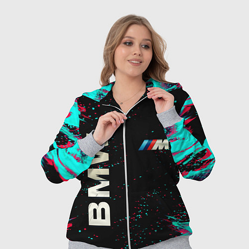 Женский костюм BMW / 3D-Меланж – фото 3