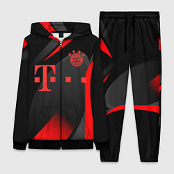 Женский 3D-костюм FC Bayern Munchen, цвет: 3D-черный