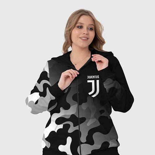 Женский костюм JUVENTUS ЮВЕНТУС / 3D-Черный – фото 3