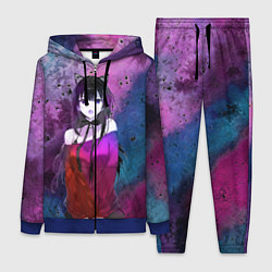 Женский 3D-костюм Anime, цвет: 3D-синий