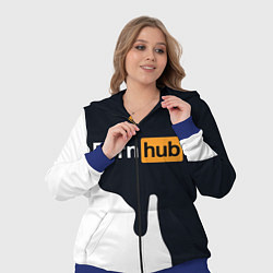 Женский 3D-костюм Pornhub, цвет: 3D-синий — фото 2