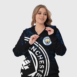 Женский 3D-костюм Manchester City, цвет: 3D-черный — фото 2