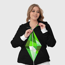 Женский 3D-костюм The Sims Plumbob, цвет: 3D-белый — фото 2